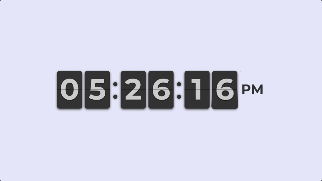 Flip Clock Online